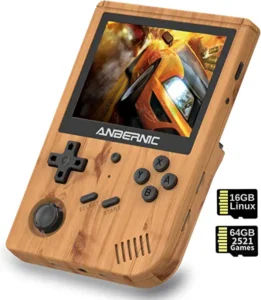 Consolas Portátiles Anbernic-RG351V con un diseño que no puedes pasar por alto.